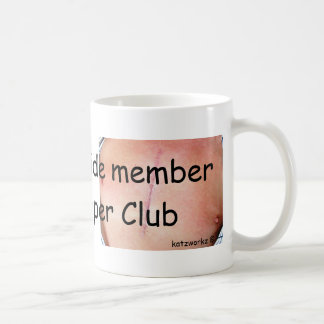 Mug Je suis un véritable membre du club de tirette