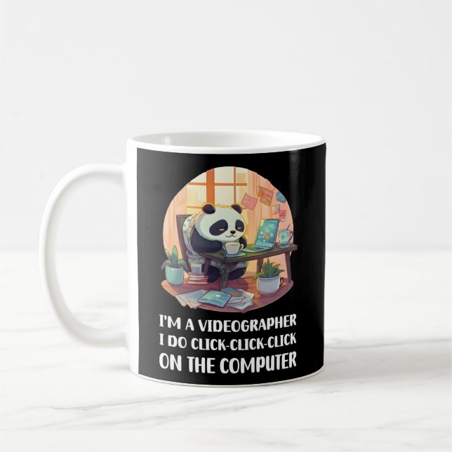 Mug Je Suis Un Vidéographe Je Clique-Cliquer Sur Le C (Gauche)
