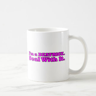Mug Je suis une Beatrice, Faites avec