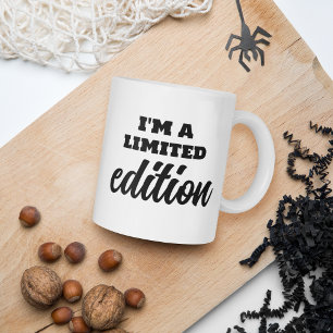Mug Je suis une édition limitée en gras et en écriture