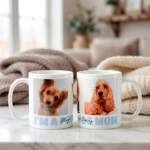 Mug Je suis une fierté de maman de chien personnalisé 
