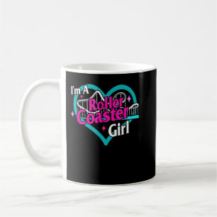 Mug Je suis une fille Dessous de verre à rouleaux Dess