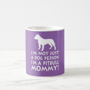 Mug Je suis une maman de Pitbull !