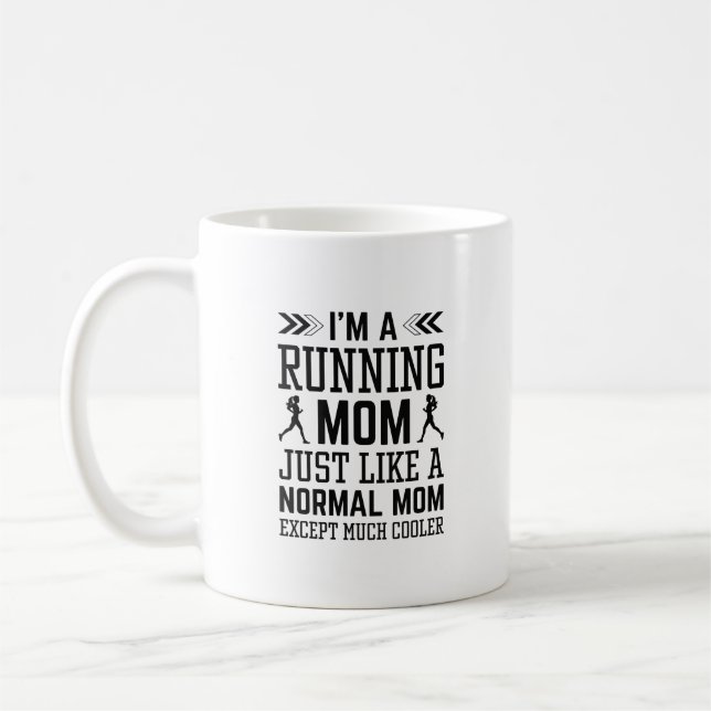 Mug Je suis une maman qui court (Gauche)