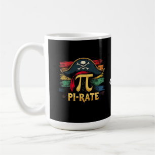 Mug Je suis une Pirate Pi Day Une drôle d'aventure mat