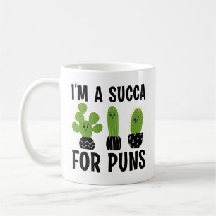 Mug Je suis une suca pour les puns
