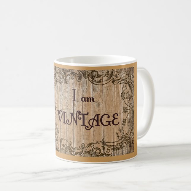 Mug Je suis Vintage (Devant droit)