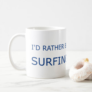 Mug Je SURFERAIS PLUTÔT le logo rond de Great Lakes