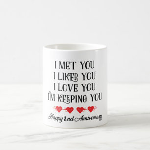 Mug Je T'Ai Rencontré Je T'Aime Je Te Garder Heureux 2