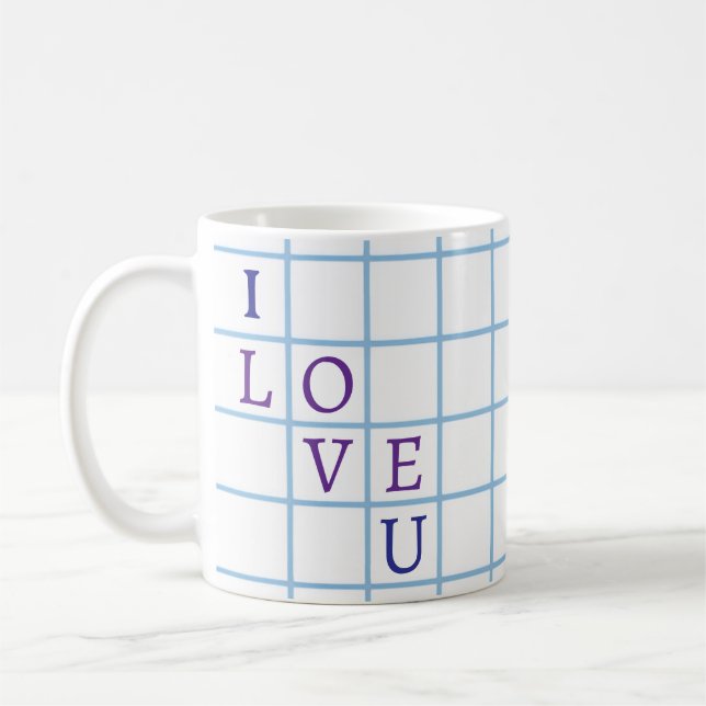 Mug "Je t'aime" (Gauche)