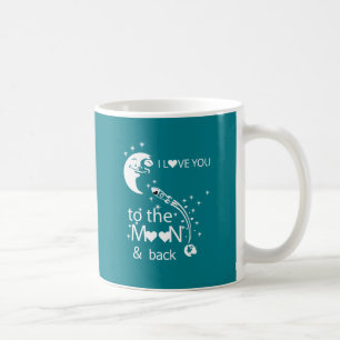 Mug Je t'aime à la lune et au retour