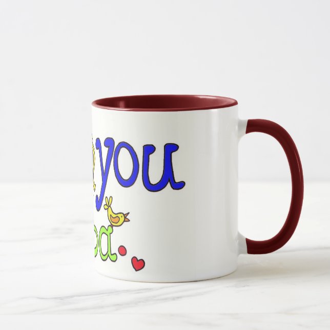 Mug Je t'aime baba (Droite)
