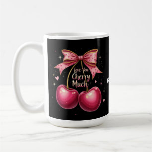 Mug Je t'aime Cherry Much Un Valentin doux et drôle