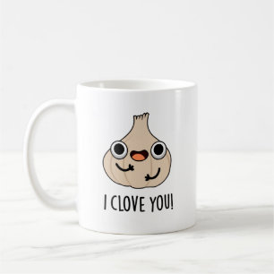 Mug Je T'Aime Drôle Pun Ail D'Épice