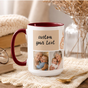 Mug Je t'aime grand-mère   Fête des grands-parents