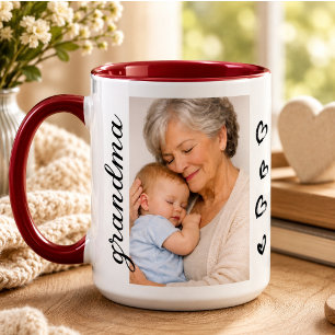 Mug Je t'aime grand-mère   Jour des grands-parents