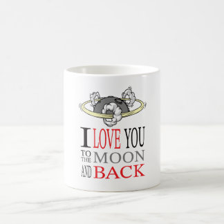 Mug Je t'aime jusqu'à la...Idée cadeau de la Saint-Val