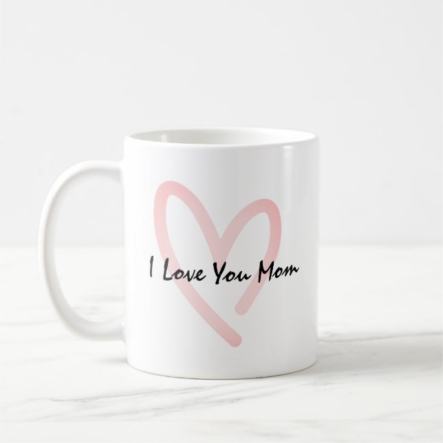 Mug Je t'aime maman (Gauche)