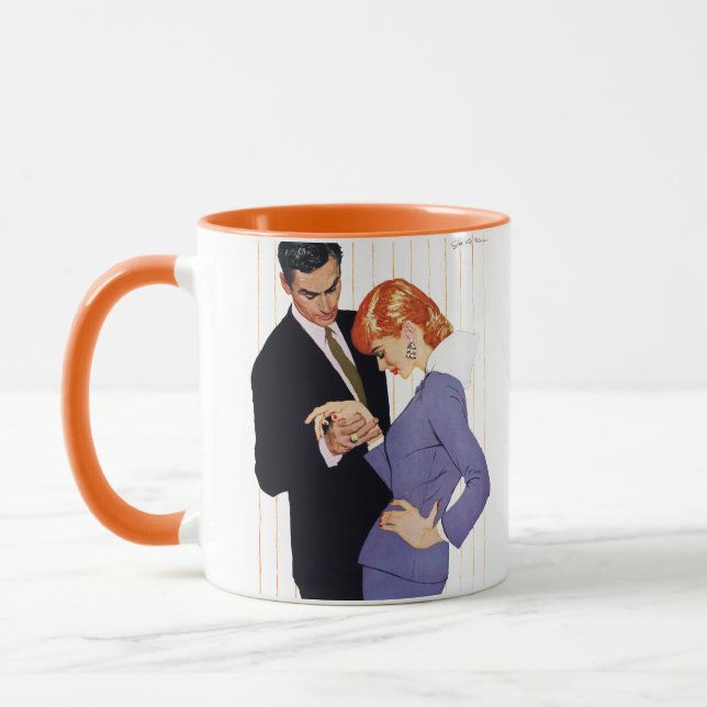 Mug Je t'aime, maman Girl (Gauche)