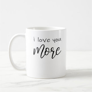 Mug Je t'aime plus dis-le tout le temps Amour souriant