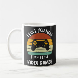 Mug Je T'Aime Plus Que J'Aime Les Jeux Vidéo