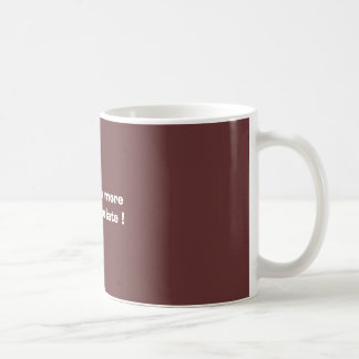 Mug Je t'aime plus que le chocolat !