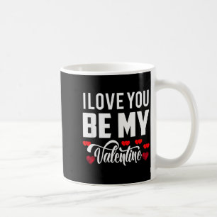 Mug Je t'aime sois ma Saint-Valentin design romantique