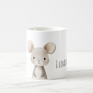 Mug Je t'aime souris