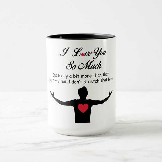 Mug Je t'aime tellement (Centre)