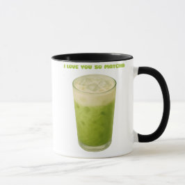 MUG JE T'AIME TELLEMENT MATCHA, MATCHA VERT THÉ AMOUR