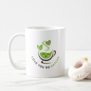 Mug Je t'aime tellement Matcha Pun