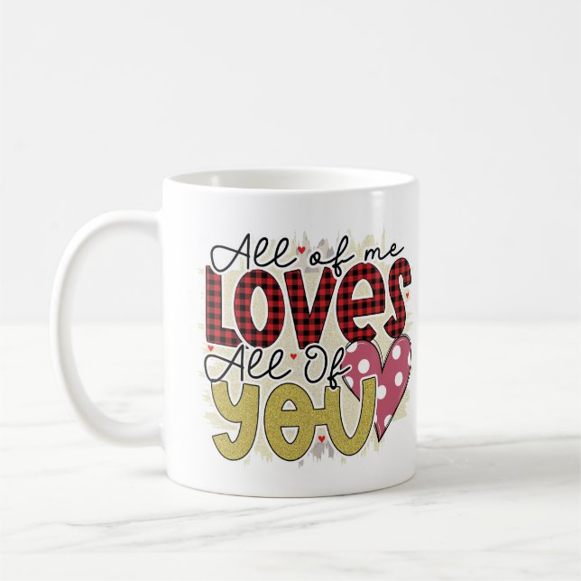 Mug Je t'aime tous Valentine (Gauche)