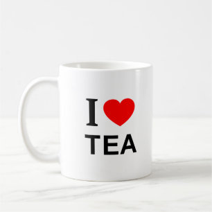 MUG JE ❤️ THÉ J'AIME LE THÉ I HEART THÉ