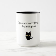 "Je tolère beaucoup de choses...mais pas de gluten