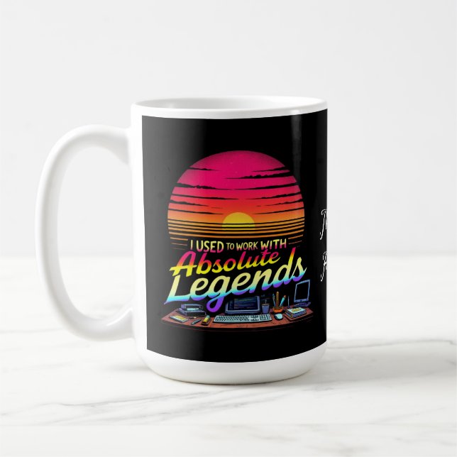 Mug Je travaillais avec des légendes absolues (Gauche)