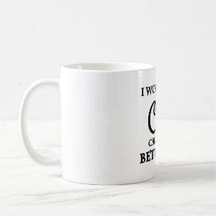 Mug Je travaille dur pour que mon chat puisse avoir un