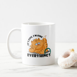 Mug Je vais bien Tout va bien #11