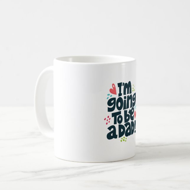 Mug Je vais être papa (Devant gauche)