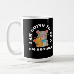 Mug Je vais être un grand frère ours