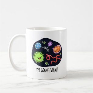 Mug Je vais Viral Funny Virus Pun