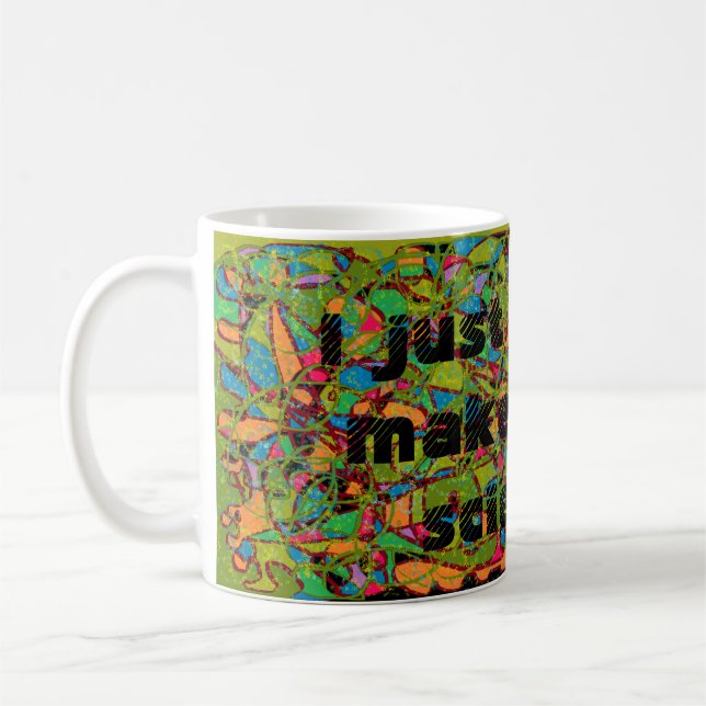 Mug Je veux juste rendre la science folle richesse de  (Gauche)