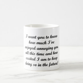 Mug Je veux que vous sachiez