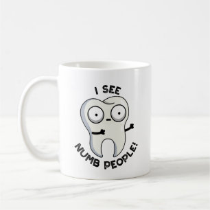 Mug Je Vois Les Gens Nombreux Drôle Jeu De Dents