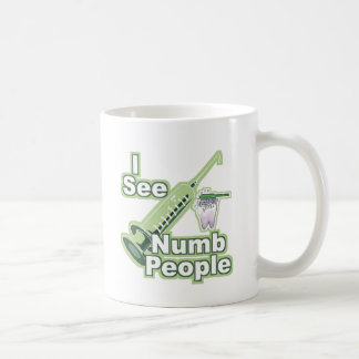 Mug Je vois les personnes engourdies