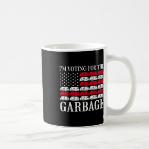 Mug Je vote pour la poubelle Trump 2024 fière d'être