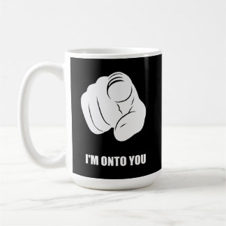Mug Je Vous Ai À L'Œil - Doigt Pointé, Amusement Ludiq