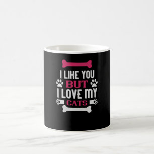 Mug Je vous aime, j'aime My Cats