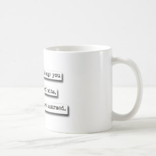 Mug Je vous défierais à une joute d'esprit, mais…