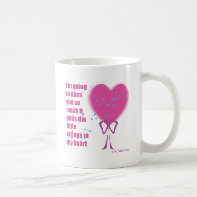 Mug Je vous manquerai (Droite)