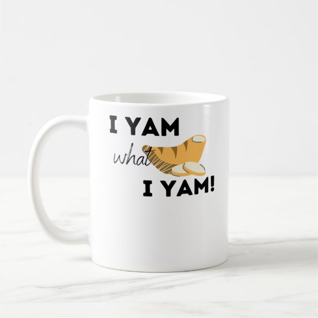 Mug Je Yam Ce Que Je Yam ! Classique (Gauche)
